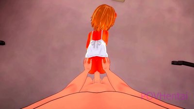 Дівчина-монстр елементарного полум'я